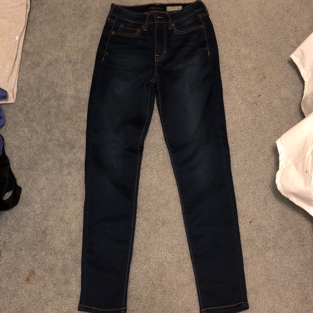 dark blue aeropostale jeans